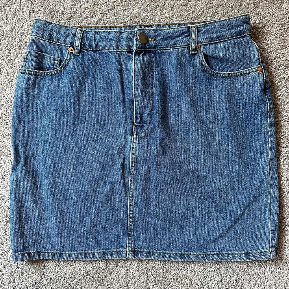 ASOS Denim Mini Skirt